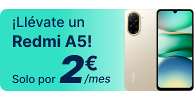 Llévate un Redmi A5 solo por 2€/mes
